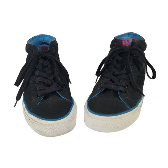 Converse CONS Skate Shoe Rare All Star CTAs Mid-top Black w/Blue Lining main image 4